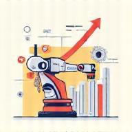 Visual step 3: Icon representing automation and growth.